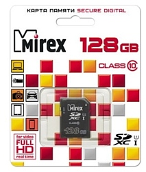 Mirex SDXC Class 10 UHS-I U1 128GB