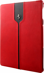 Ferrari iPad 4 Montecarlo Leather Booktype Red (FEMTFCD4RE)