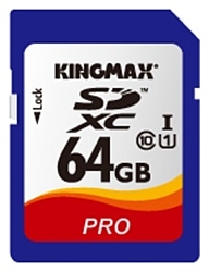 Kingmax SDXC PRO Class 10 UHS-I U1 64GB