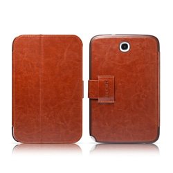 iCarer Samsung Galaxy Note 8.0 Two Folded Case Brown