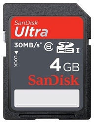 Sandisk Ultra SDHC Class 6 UHS-I 30MB/s 4GB