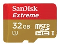 Sandisk Extreme microSDHC Class 10 UHS Class 1 32GB