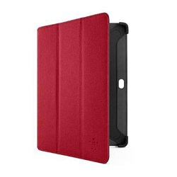 Belkin Tri-Fold for Samsung Galaxy Tab 2 10.1" Red (F8M394ttC02)