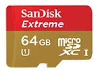 Sandisk Extreme microSDXC Class 10 UHS Class 1 80MB/s 64GB