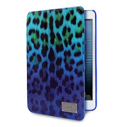 Just Cavalli Macro Leopard for iPad Mini Blue (JCMIPADMACROLBLUE)