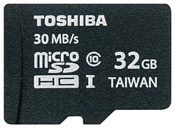 Toshiba SD-C032UHS1 + SD adapter