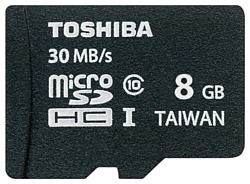 Toshiba SD-C008UHS1 + SD adapter