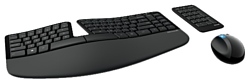 Набор клавиатуры и мыши Microsoft Sculpt Ergonomic Desktop black USB