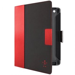Belkin Cinema Folio for The new iPad and iPad 2 Black/Red (F8N772ttC01)