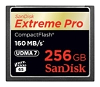 Sandisk Extreme Pro CompactFlash 160MB/s 256GB