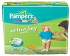 Pampers Active Boy 4 Maxi (7-18 кг) 23 шт