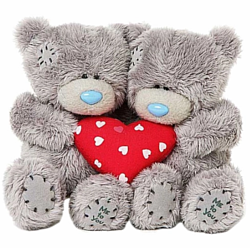 Me To You Мишки Teddy с сердечком (10 см) (G01W3808)