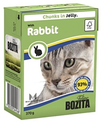 Bozita Feline chunks in jelly with Rabbit (0.37 кг) 16 шт.