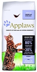 Applaws (7.5 кг) Adult Cat Chicken with Extra Duck