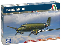 Italeri 1338 Военно-транспортный самолет Dakota Mk.III