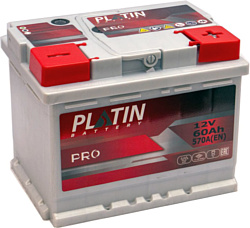 Platin Pro R+ низ (60Ah)