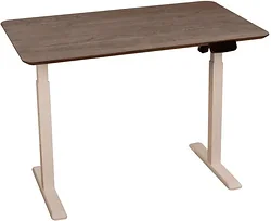 Стол для работы стоя SPARX Up Dual White Массив (коричневый) Стол для работы стоя SPARX Up Dual White Массив (коричневый)