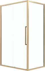 Душевой уголок Grossman Cosmo 110x80x195 120.K33.02.1180.32.00 (золото сатин/стекло прозрачное)