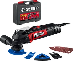 Многофункциональная шлифмашина Зубр МФИ-500 КН (кейс) Многофункциональная шлифмашина Зубр МФИ-500 КН (кейс)