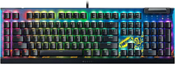 Клавиатура Razer blackWidow V4 X Fortnite Edition Razer Yellow (без кириллицы) Клавиатура Razer blackWidow V4 X Fortnite Edition Razer Yellow (без кириллицы)
