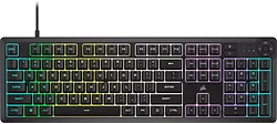 Клавиатура Corsair K55 Core RGB black (без кириллицы)