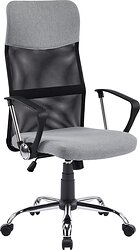 Кресло Mio Tesoro Монте AF-C9767T (светло-серый/черный)