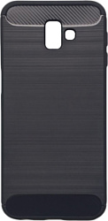Case Brushed Line для Samsung Galaxy J6+ (черный)