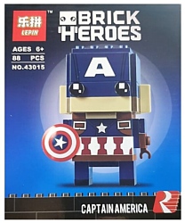 Lepin Brick Heroes 43015 Капитан Америка