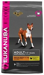 Eukanuba (3 кг) Adult Dry Dog Food For Medium Breed Chicken