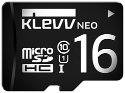 KLEVV microSDHC Class 10 UHS-I U1 16GB