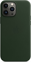 Apple MagSafe Leather Case для iPhone 13 Pro Max (зеленая секвойя)