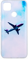 Case Print для Xiaomi Redmi 9С (самолет)