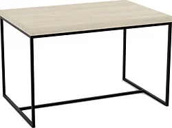 Кухонный стол TMB Loft Фрейм Дуб 1500x800 40 мм (скандинавский бук)