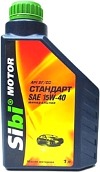 Sibi Motor Стандарт 15W-40 SF/CC 1л