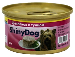 Gimborn ShinyDog консервы. Цыпленок с тунцом (0.085 кг) 1 шт.