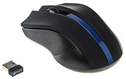 Мышь Oklick 615MW black-Blue USB