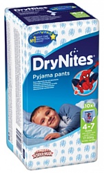 Huggies DryNites 4-7 лет для мальчиков (10 шт.)