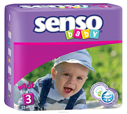 Senso Baby Midi 3 (22 шт.)