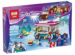 Lepin Girls Club 01048 Фургончик по продаже горячего шоколада