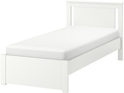 Ikea Сонгесанд 200x90 (белый, Лурой) 592.410.31