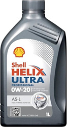 Shell Helix Ultra Professional AS-L 0W-20 1л