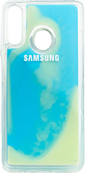 EXPERTS Neon Sand Tpu для Samsung Galaxy A40 (синий)