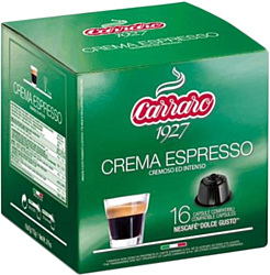 Carraro Crema Espresso в капсулах Dolce Gusto 16 шт