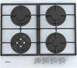 Газовая варочная панель Korting HGG 6722 CTW Газовая варочная панель Korting HGG 6722 CTW