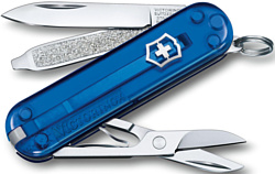 Victorinox Classic SD Transparent (темно-синий)