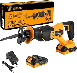 Сабельная пила Deko DKRS20 063-4253 (с 2-мя АКБ) Сабельная пила Deko DKRS20 063-4253 (с 2-мя АКБ)