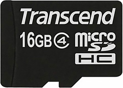 Transcend microSDHC (Class 4) 16GB (TS16GUSDC4)