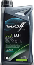 Wolf EcoTech 5W-20 SP/RC D1-3 1л