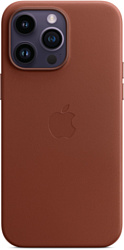 Apple MagSafe Leather Case для iPhone 14 Pro Max (темно-коричневый)