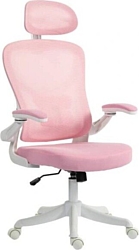 Кресло King Style Fendi White (розовый)